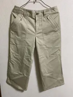 ゴールデンベア　ベージュ ワークパンツ ジッパーポケット付き