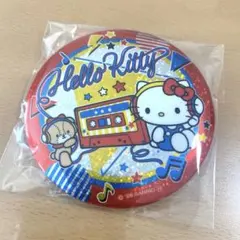サンリオキャラクターズ キラキラBIG缶バッジ2 ハローキティ