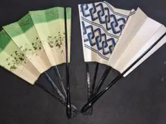 高級日本舞踏用舞扇子 2本セット