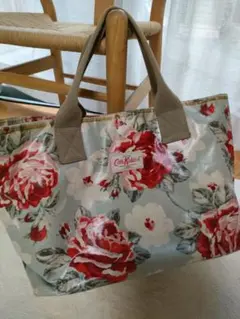Cath Kidston　キャスキッドソン　 フラワープリント トートバッグ