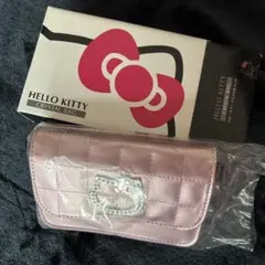 HELLO KITTY クリスタルバッグ メモ帳 付き ピンク ハロー キテイ