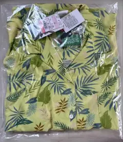 しまむら　ズートピア　ニック　総柄アロハシャツ　Mサイズ　緑