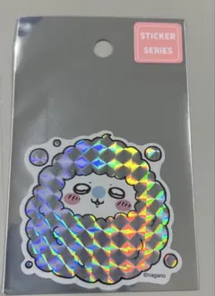 ちいかわ スマホに貼れるサイズのホログラムステッカー（アワアワなモモンガ）
