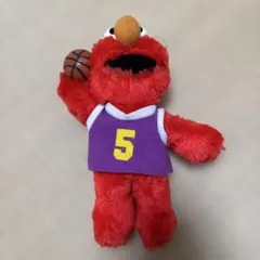 エルモ バスケットボール ぬいぐるみ セサミストリート