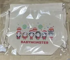 BABYMONSTER ミニキャラ巾着バッグ CHRISTMAS FC会員限定