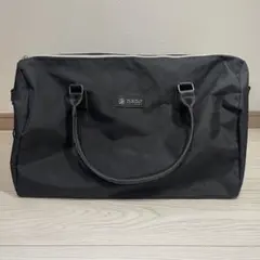 nano universe 2way ボストンバッグ 黒 旅行用 ストラップ付のサムネイル