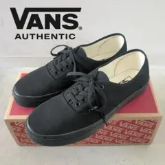 VANS AUTHENTIC ブラック 28cm 箱あり 定番モデル