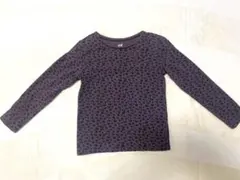 H&M レオパード柄 長袖Tシャツ