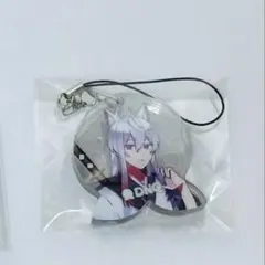 カラフルピーチ　アクリルストラップ　どぬく