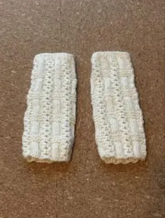 アームウォーマー　/ ハンドメイド　手編み