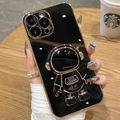 iPhoneケース　宇宙飛行士　iPhone12pro お洒落ケース スタンド