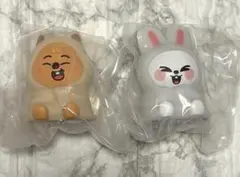 SKZOO ライトマスコット ガチャ　ハンクオッカ　リービット 2個セット