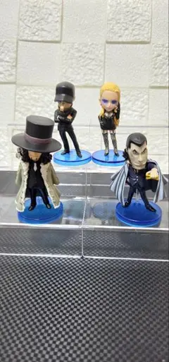 vol.24　vol.30　カク　ルッチ 等 ４体　ワンピース　ワーコレ