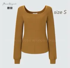 ヒートテック ウールブレンド ワッフルスクエアネックT（極暖）マメクロゴウチ