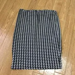 ゴージ ストレッチ タイトスカート 千鳥柄