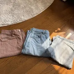 デニム3つセット