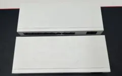 BUFFALO 8ポート スイッチングハブ LSW4-TX-8NS/WH