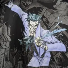 00s　ダークナイト　BATMAN × JOKER　ムービーT　ヴィンテージ　L