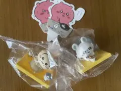 ちいかわ　松屋　オリジナル フィギュア うさぎ　モモンガセット