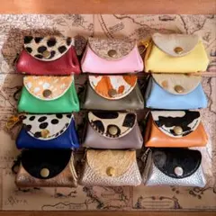 №：192＊本革のちっちゃなちっちゃなアコーディオンキーホルダー＊ №：192＊本革のちっちゃなちっちゃなアコーディオンキーホルダー