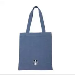 ★ 台湾 スターバックス トートバッグ　ブルーのサムネイル