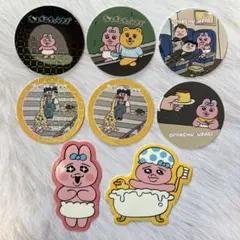 おぱんちゅうさぎ　シール　8枚セット