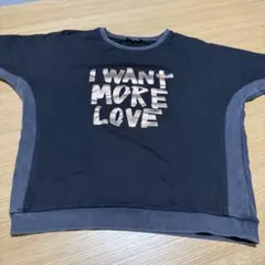 【109】ダメージ加工 ロングTシャツ