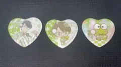 サンリオ男子 缶バッジ　コミケ C93 けろけろけろっぴ