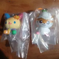 キャラクター マスコット チャーム 2点セット