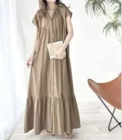 【美品】Classical Elf 2way シャツワンピース L綿100