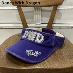 ダンスウィズドラゴン バイザー フリー パープル ゴルフ