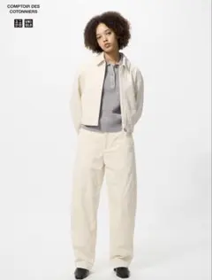 UNIQLO コーデュロイカーブパンツ　丈長めL ユニクロ