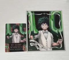 僕のヒーローアカデミア クリアミニ色紙 特典 緑谷出久