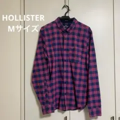HOLLISTER ネルシャツ チェックシャツ Mサイズ