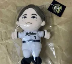 新品未開封】オリックス 森友哉 Buffaloes選手ぬいぐるみキーチェーン