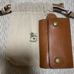 IL BISONTE イルビゾンテ キーケース レザー ブラウン 保存袋付き
