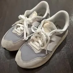 New Balance 237 グレー/ホワイト スニーカー