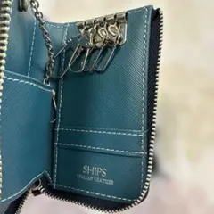【未使用】SHIPS キーケース イタリアンレザー 4連フックのサムネイル