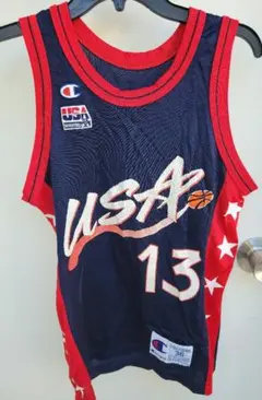 90s チャンピオン USA代表 オラジュワン ユニフォーム 44 NBA - メルカリ