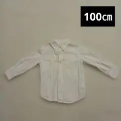 長袖カッターシャツ 100㎝