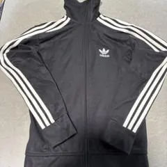 adidas ブラックジャージ XS