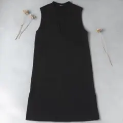 アンタイトル ワンピース ジレ 2way 洗える ストレッチ ジャンパー