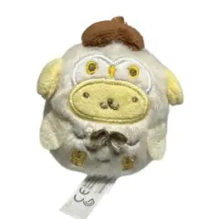 ポムポムプリン サンリオ ふくろう キーホルダー ぬいぐるみ マスコット