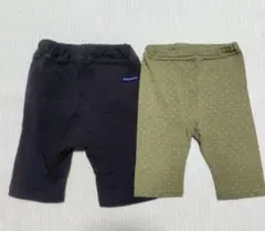 Moujonjon 無印良品　ハーフパンツ2枚セット　80