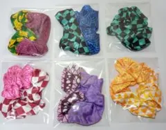 鬼滅の刃柄 ヘアゴム・シュシュ 6個セット