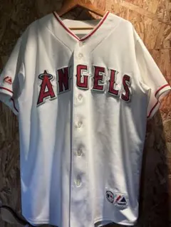 希少 Majestic MLB エンゼルス F.ロドリゲス ユニフォーム M