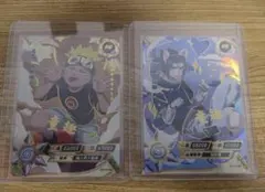 NARUTO ナルト KAYOU うずまきナルトうちはサスケPRカード2枚セット