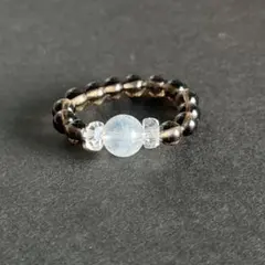 天然石❥北投石❦ テラヘルツ鉱石❦シュンガイト❦ヘマタイト❦✧ 指輪