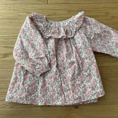 花柄　長袖トップス　ブラウス　100〜110？