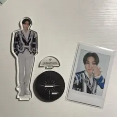 ジョンウォン FATE アクスタ　チェキ風トレカ付き